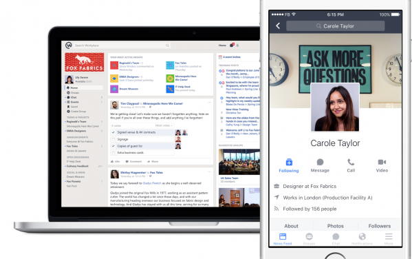Facebook Workplace: Now Collaborate With Your CoWorkers Using Facebook